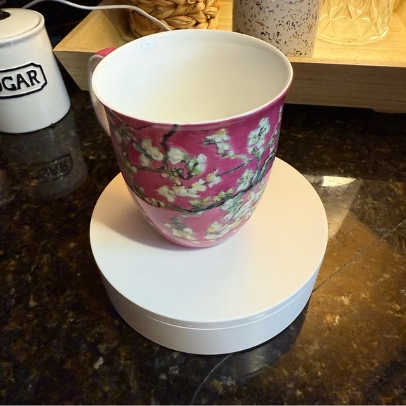 Floral Pink Mug - Picture 4 of 6